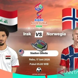 Irak vs Norwegia di Piala Dunia 2026: Duel Tajam Aymen Hussein dan Erling Haaland
