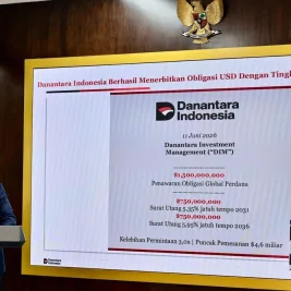Danantara Indonesia Terbitkan Global Bond 1,5 Miliar Dollar AS