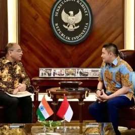Seskab Teddy Indra Wijaya Bahas Rencana Kunjungan PM India Narendra Modi