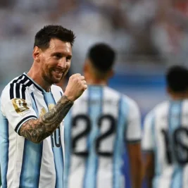 Argentina Ungguli Aljazair 1-0 Berkat Gol Lionel Messi di Babak Pertama
