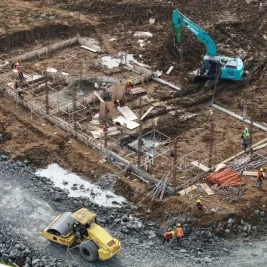 WIKA Bangun Sabo Dam Pengendali Banjir di Tapanuli
