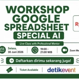KEI Learning Gelar Workshop Google Spreadsheet Berbasis AI, Tingkatkan Efisiensi Kerja