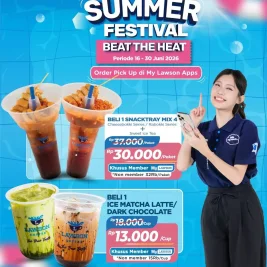 Lawson Gelar Promo Potongan Harga Makanan dan Minuman Juni 2026