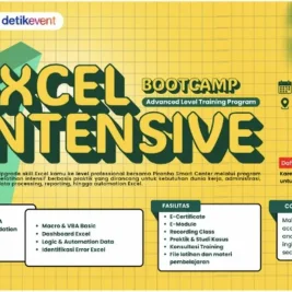 Cara Daftar Excel Intensive Bootcamp Advanced Piranha Smart Center
