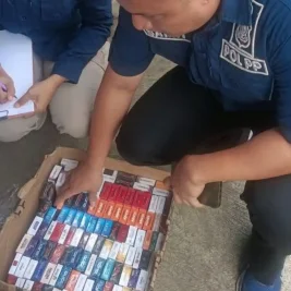 14.480 Batang Rokok Ilegal Disita dari Dua Warung di Kota Bogor