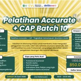 Education Visionary Lab Gelar Pelatihan Accurate dan Sertifikasi CAP
