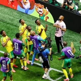 Afrika Selatan Imbang Ceko 1-1 Berkat Penalti Mokoena, Tiru Selebrasi Ronaldo