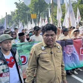 Ribuan Petani dan Pedagang Dukung Prabowo di Jakarta