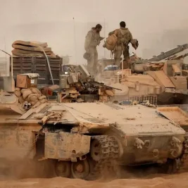 Hizbullah Klaim Hancurkan Tiga Tank Israel di Lebanon Selatan