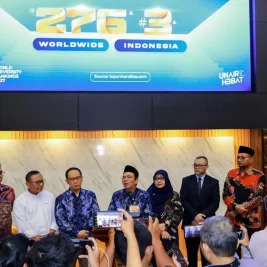 UNAIR Meraih Peringkat 276 Dunia dalam QS WUR 2027