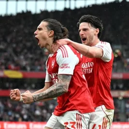 Declan Rice Puji Riccardo Calafiori, Sebut Sahabat Terbaik di Arsenal