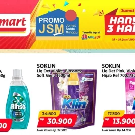 Alfamart Gelar Promo JSM 19-21 Juni 2026, Diskon Besar-besaran