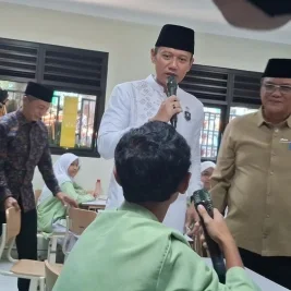 AHY Tinjau Rehabilitasi Gedung MTs Negeri Kota Bogor yang Hampir Rampung