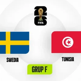 Jadwal Live Streaming Swedia vs Tunisia di Grup F Piala Dunia 2026