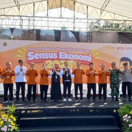BPS Canangkan Sensus Ekonomi 2026 di Semarang, Libatkan 36.891 Petugas