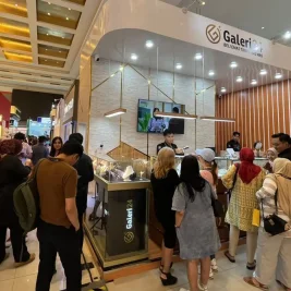 Galeri 24 Cetak Rekor Penjualan Emas 3 Kilogram di BIJF 2026