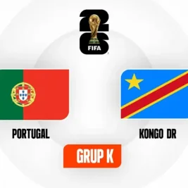 Portugal Hadapi Kongo di Laga Perdana Grup K Piala Dunia 2026