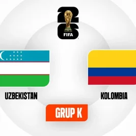 Uzbekistan Tantang Kolombia di Laga Perdana Grup K Piala Dunia 2026