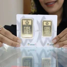 Harga Emas Antam Turun Rp 5.000 per Gram pada 20 Juni 2026