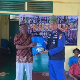 Ditpolairud Polda Riau Gelar Aksi Sosial JALUR di Kepulauan Meranti