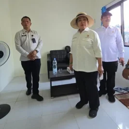 Titiek Soeharto Tinjau Produksi Batako FABA di Nusakambangan