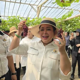Titiek Soeharto Kagumi BLK Hortikultura di Nusakambangan