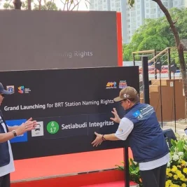 Halte TransJakarta Setiabudi Berganti Nama Menjadi Setiabudi Integritas
