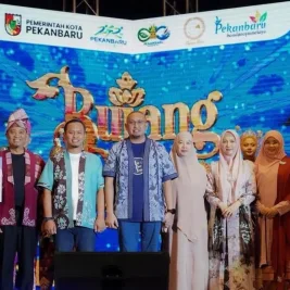 M. Gilang Vebrio dan Revika Sari Raih Gelar Bujang Dara Pekanbaru 2026