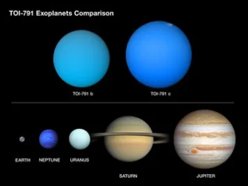 NASA Temukan Dua Planet Raksasa Ringan Seperti Permen Kapas