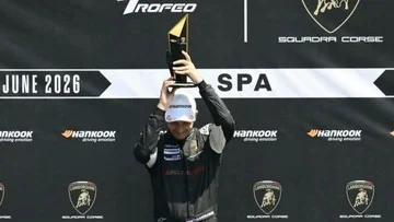 Umar Abdullah Raih Podium Juara Lamborghini Super Trofeo Cup di Belgia