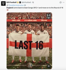 Meme Harry Kane Pahlawan Inggris dan Lewati Pele