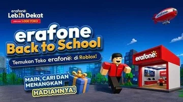 Booth erafone Kini Hadir di Roblox, Ada Hadiah Robux