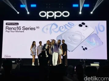 Oppo Reno 16 Series Resmi Meluncur di RI, Mulai Rp 7,9 Juta