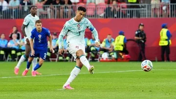 Cristiano Ronaldo Kembali Viral Ucapkan 'Bismillah' Saat Cetak Gol