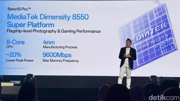 Keunggulan Chipset Dimensity 8050 Super di Oppo Reno16 Pro 5G