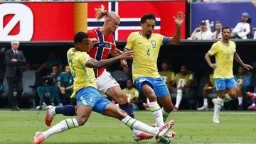 Penalti Bruno Guimaraes Gagal, Brasil vs Norwegia Imbang 0-0 di Babak Pertama