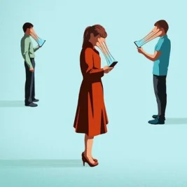 Ilustrasi Tanpa Kata yang Bikin Netizen Merenung, Karya Stephan Schmitz