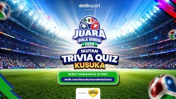 Ikuti Trivia Quiz Kusuka Juara Bola Dunia 2026, Raih Hadiah Jutaan Rupiah