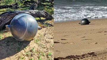 Bola Misterius di Pantai Australia Ternyata Sampah Antariksa