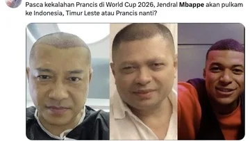 Meme 'Diktator Mbappe' Banjiri Media Sosial Pasca Kekalahan Prancis