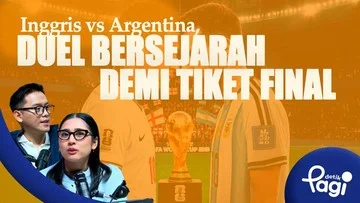 Inggris vs Argentina: Duel Klasik Demi Tiket Final Piala Dunia 2026