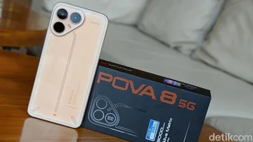 Unboxing Tecno Pova 8 5G: Desain Futuristik dengan Alive Matrix Display