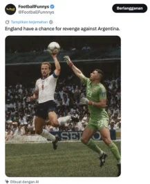 Duel Inggris vs Argentina Panaskan Media Sosial Jelang Semifinal Piala Dunia 2026