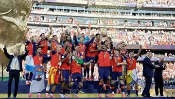 Donald Trump Dihapus dari Foto Selebrasi Timnas Spanyol Juara Piala Dunia