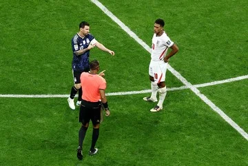 Bellingham Kecewa dengan Keputusan Wasit Inggris vs Argentina, Protes Santun