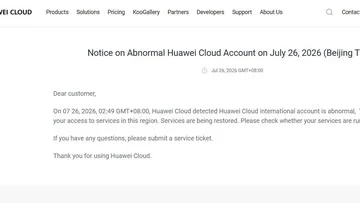 Huawei Cloud Alami Gangguan Global, Indonesia Terdampak