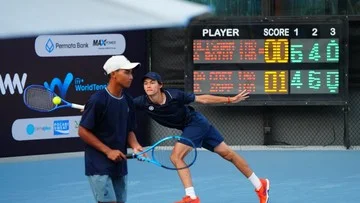 Men's World Tennis Championship: Rafalentino/Ethan Lolos ke Babak Kedua