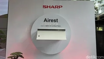 Sharp Rilis Airest, AC Pertama yang Diklaim Bisa Jernihkan Udara