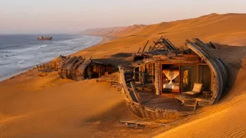 Unik! Hotel Ini Dirancang 'Menghilang' di Gurun Namibia