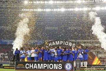 Chelsea Permak AC Milan 3-0 di Laga Pramusim Jakarta